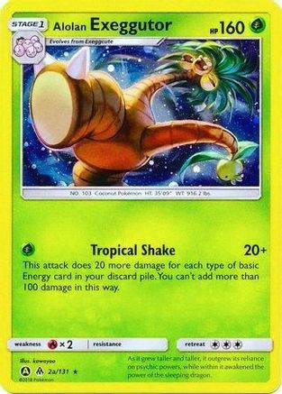 Alolan Exeggutor 02a/131/131 - Promo - Holofoil
