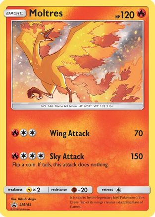 Moltres SM143/248 - Promo - Holofoil