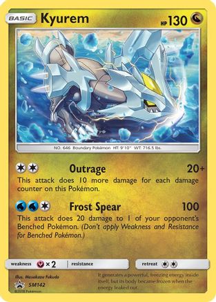 Kyurem SM142/248 - Promo - Holofoil