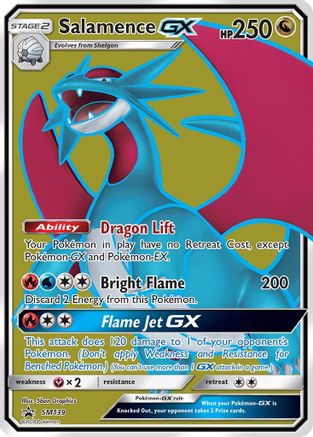 Salamence GX SM139/248 - Promo - Holofoil