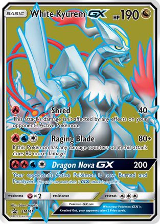 White Kyurem GX SM141/248 - Promo - Holofoil