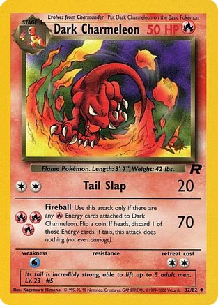 Dark Charmeleon [W Stamped] 032/82 - Promo