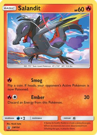 Salandit SM154/248 - Promo - Holofoil