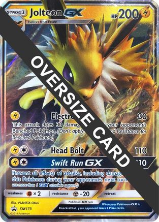 Jolteon GX SM173 - Promo - Holofoil