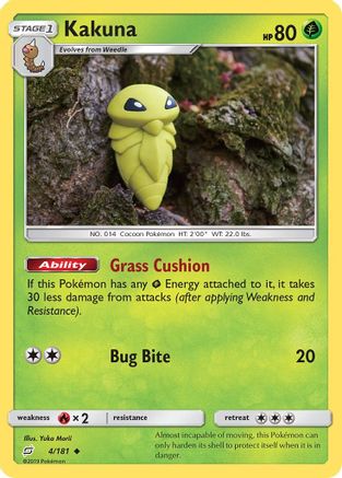 Kakuna 004/181/181 - Uncommon