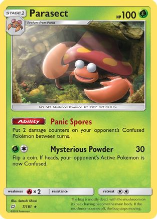 Parasect 007/181 - Rare