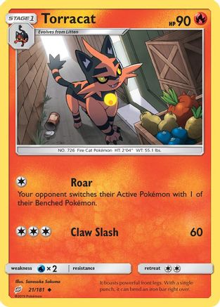 Torracat 021/181/181 - Uncommon