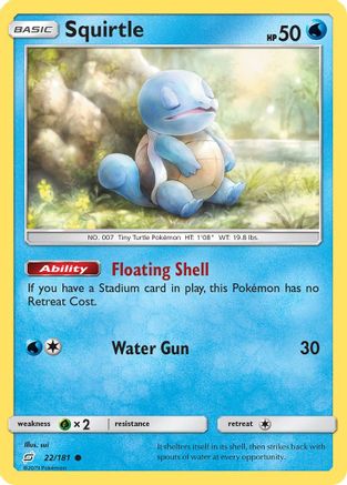 Squirtle (22) 022/181/181 - Common