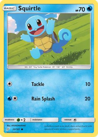 Squirtle (23) 023/181/181 - Common