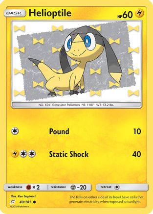 Helioptile 049/181 - Common