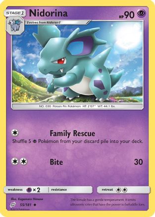Nidorina 055/181/181 - Uncommon
