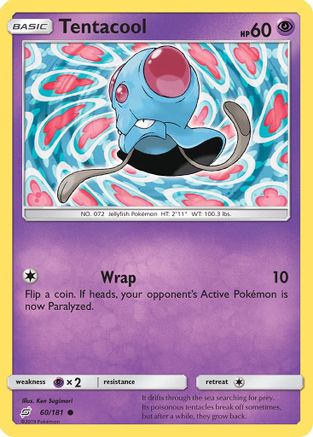 Tentacool 060/181 - Common