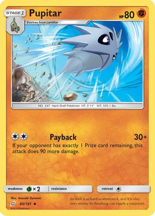 Pupitar 080/181 - Uncommon