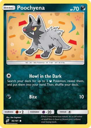Poochyena 086/181/181 - Common