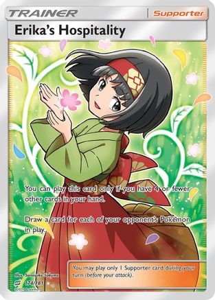 Erika's Hospitality (Full Art) 174/181 - Ultra Rare - Holofoil