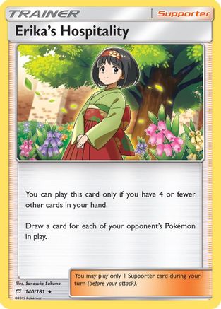 Erika's Hospitality 140/181/181 - Holo Rare - Holofoil