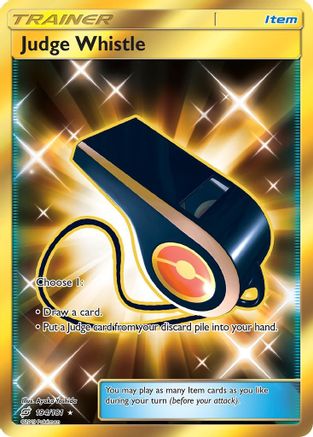 Judge Whistle (Secret) 194/181 - Secret Rare - Holofoil