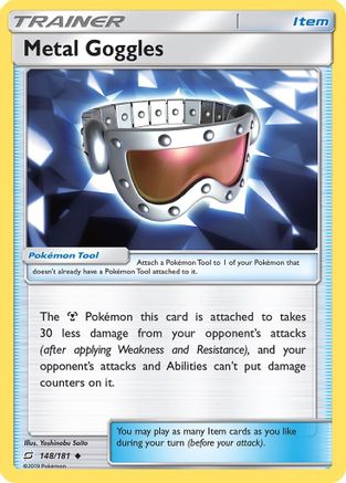 Metal Goggles 148/181/181 - Uncommon