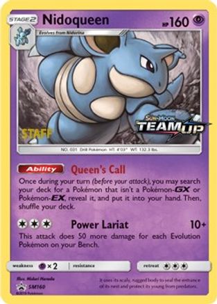 Nidoqueen SM160 - Promo - Holofoil