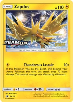 Zapdos SM159 - Promo - Holofoil