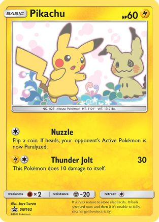 Pikachu SM162/248 - Promo - Holofoil