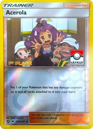 Acerola 112a/147/147 - Promo - Reverse Holofoil
