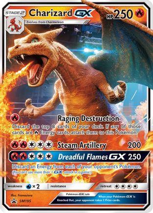 Charizard GX SM195/248 - Promo - Holofoil