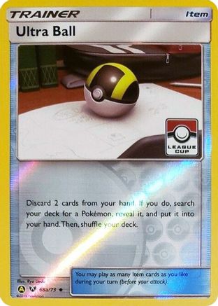 Ultra Ball 68a/073/73 - Promo - Reverse Holofoil