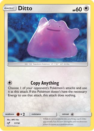 Ditto 017/18/18 - Holo Rare - Holofoil