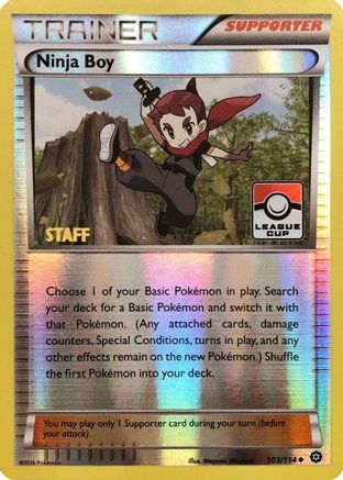 Ninja Boy 103/114 - Promo - Reverse Holofoil