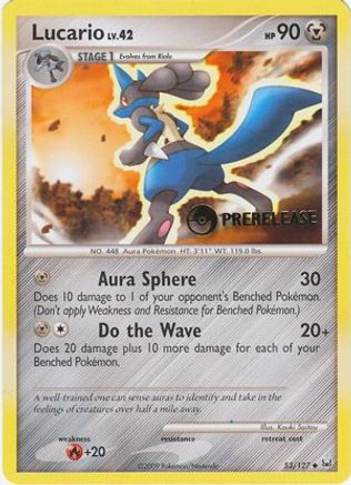 Lucario 053/127 - Promo