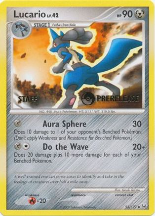 Lucario 053/127 - Promo