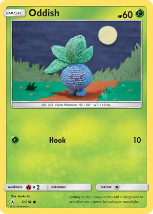 Oddish (6) 006/214/214 - Common