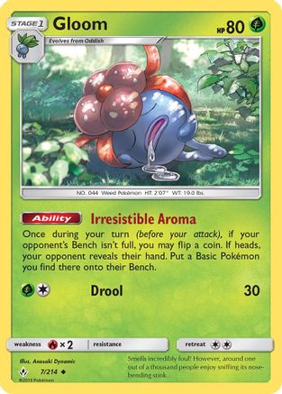 Gloom 007/214/214 - Uncommon