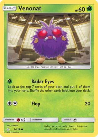 Venonat (9) 009/214/214 - Common