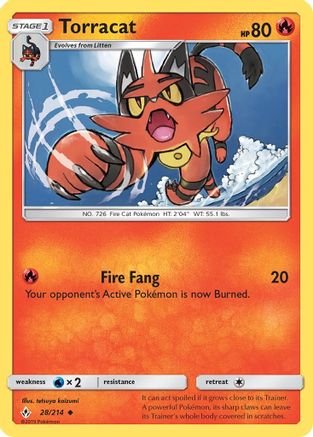 Torracat 028/214 - Uncommon