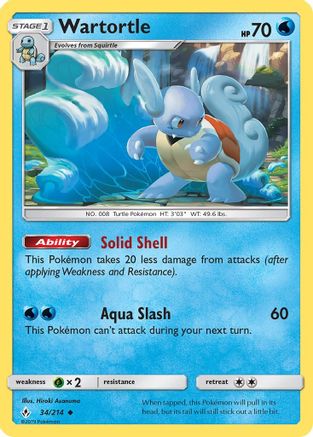 Wartortle 034/214/214 - Uncommon