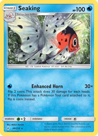 Seaking 049/214 - Rare