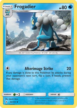 Frogadier 052/214/214 - Uncommon