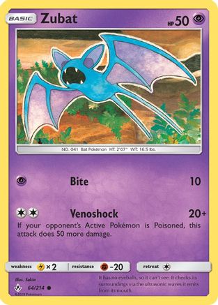 Zubat 064/214/214 - Common