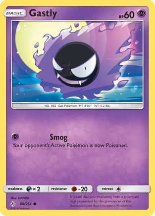 Gastly (68) 068/214/214 - Common