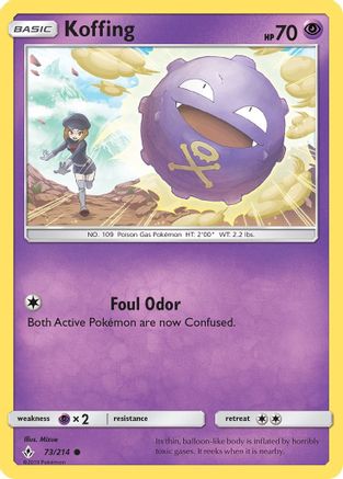 Koffing 073/214/214 - Common