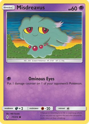 Misdreavus 077/214/214 - Common