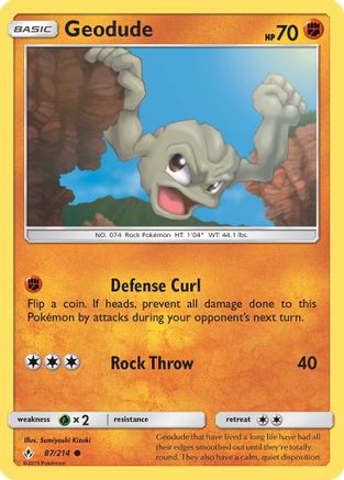 Geodude 087/214/214 - Common