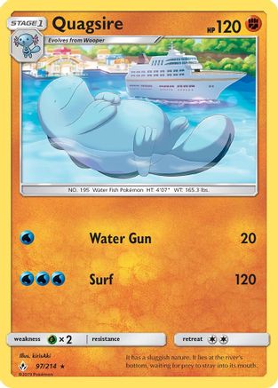 Quagsire 097/214/214 - Rare