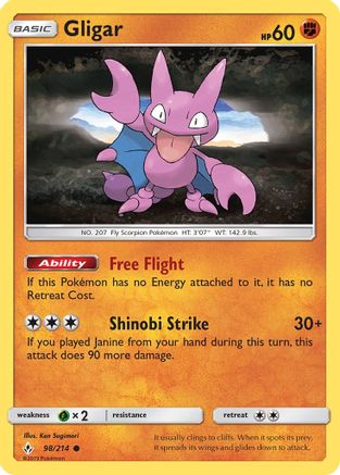 Gligar 098/214/214 - Common