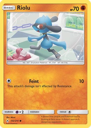 Riolu 102/214/214 - Common