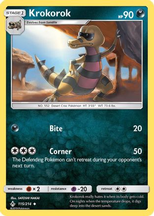 Krokorok 115/214 - Uncommon