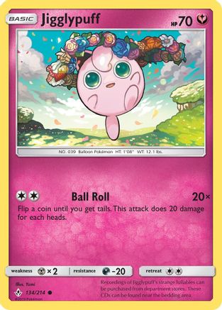 Jigglypuff 134/214/214 - Common