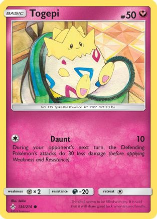 Togepi 136/214/214 - Common